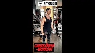 Mein Ganzk&ouml;rper-Workout 💯💪 | Dominic Schwarz #shorts