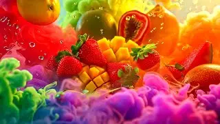 5-Hour Fruits Screensaver &bull; 2026 Liquid Concentration Background