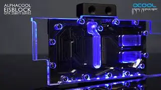 product video: Alphacool Eisblock GPX Plexi Light gpu fullcover RGB-LED water cooler