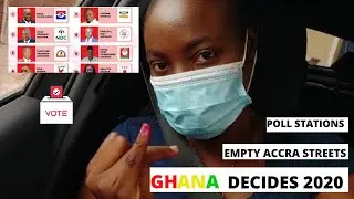ROAMING THE STREETS OF ACCRA ON ELECTION DAY || Ghana decides 2020| 07/12/2020 #oforiwaaduodu #ghana