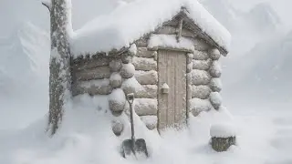 Surviving Worst Winter Alone in a Log Cabin | Extreme Off Grid Winter Life