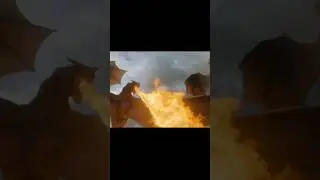 Khaleesi's dragon destroyed the ship🔥🔥#viralshorts #daenerystargaryen #khaleesi #dragon #edit #clips