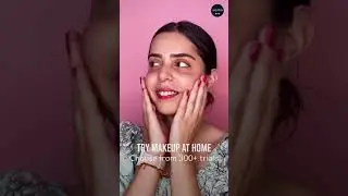 Try Makeup At Home on #smytten#shorts #trysomethingnew