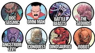 Every Invincible Villain Explained in 20 Minutes!