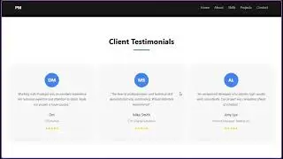 Building My Portfolio Website 🔥 | HTML CSS JavaScript | Frontend Developer Portfolio