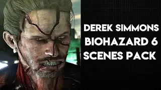 DEREK SIMMONS | RESIDENT EVIL 6 | SCENES PACK