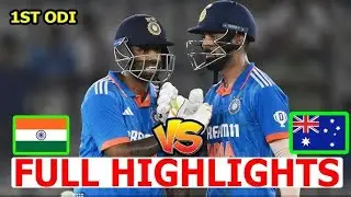 1ST ODI HIGHLIGHTS | INDIA VS AUSTRALIA FULL MATCH HIGHLIGHTS 2023 | AUS VS IND