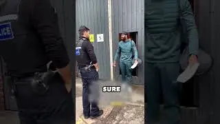 Его поймали буквально через несколько минут после освобождения из тюрьмы! 👮 🚨