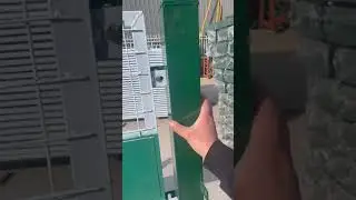 Galvanized Welded Wire Mesh Fence Panel