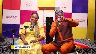 Wow you just can't control yourself.. HOUR OF HOPE with Joyce Aboagye and Apostle Quaning