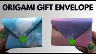 ✨ DIY Paper Gift Envelope | Unique Wrapping Idea for Any Occasion 🎀🎨#origami  #colourpapercraft
