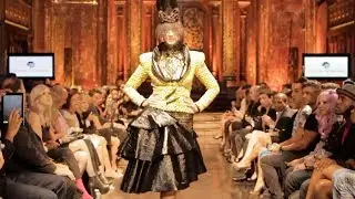 Leonid Gurevich fashion show at Angel Orensanz Foundation. 2013 NYC