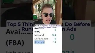 Do this 5 things before you run Amazon PPC pt7