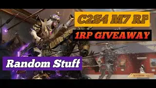 C2S4 M7 RP | 1 Royle Pass Giveaway 🔥😱 | Random Stuff