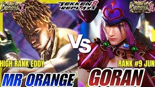 Tekken 8 - Mr Orange (Eddy) vs Goran (Jun) - Epic Ranked Match