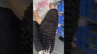 Burmese curly wigs human hair