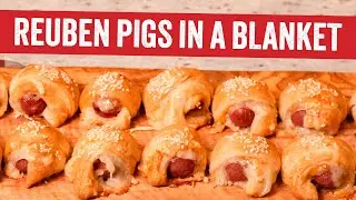 Reuben Pigs in a Blanket