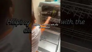 Sunday Dishwasher Routine 🧼 | Kids Helping Mom | Mukku & Nikku&rsquo;s Cute Teamwork 💖