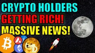 Cryptocurrency Holders are GETTING RICH! MAJOR NEWS for ETHEREUM, BITCOIN, FILECOIN, & DOGE!