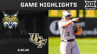 Quinnipiac vs. UCF (2.20.25) Highlights | 2025 Big 12 Softball