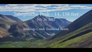Climbing Tabeguache Peak | Class 2 14er Adventure from Jennings Creek Trailhead, Colorado