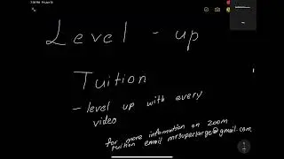 Welcome to Level Up Tuition | Free Math Lessons for Every Student!