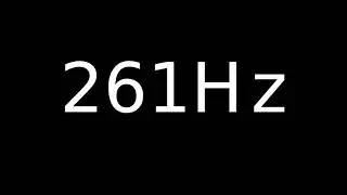 Speaker Sound Test 261Hz
