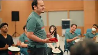 CREATIVE DRUM CIRCLE TEAM BUILDING | SHARP | R.A.M MUSIC NETWORK
