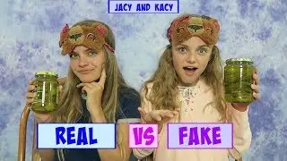 Real Brand vs Fake Store Brand Challenge ~ Jacy and Kacy