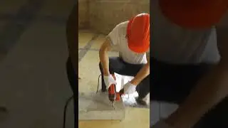 HOW TO CUT THROUGH CONCRETE! #tool #diy #bonplus