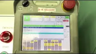 How to take Backup in Kawasaki Robot Rs005L save data and Program in Kawasaki Robot