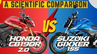 Scientific Comparison: HONDA CB190R 2.0 VS SUZUKI GIXXER 155 | Software Analysis for the Best Choice