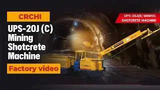 【CRCHI】UPS-20J(C) Mining Shotcrete Machine