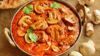 Mushroom Karahi Masala | Mushroom Kadhai | Restaurant Style Mushroom Masala Recipe   Mushroom Recipe