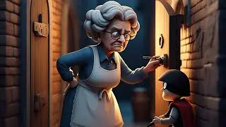 A thief and a clever old woman | hindi story | moral story | story video| ai animate| cartoon story