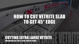 Vetrite by Sicis - How to cut Vetrite slab to get 45&deg; edge