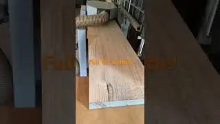 My Felder AD 741 hard at work on locally harvested white oak. #art #wood #woodworking #felder