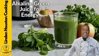 Green Power Juice: Celery, Spinach, Watercress & Apple Blend