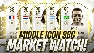 MIDDLE ICON SBC INCOMING! MARKET IS SO HIGH! FIFA 19 Ultimate Team