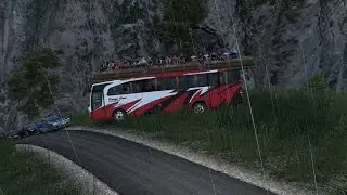 Dangerous MAP Mod with overloaded BUS in Ets2 |Ets2 Multiplayer Live| MalluG Part02