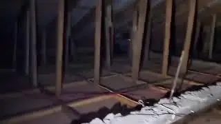 Man watches as his roof blows off during Hurricane Melissa 😢