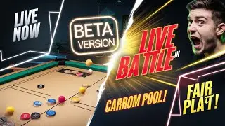 OzamFairGaming is live | hard break to finish | Master Carrom Pool | Miniclip | carrom pool