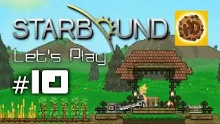 Starbound Let's Play Part 10: Portals, Ship Upgrades & Bunny! (Bonus Happy)