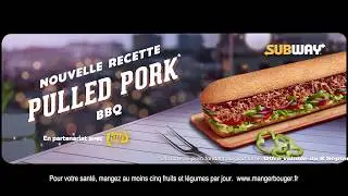Subway - Pulled Pork BBQ