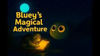Bluey and the Moonlight Crystal: Calming 10-Min Bedtime Story for Kids | Sleepytime Tale