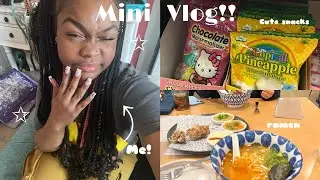 Cute little vlog!! ~ going for ramen, candle making, snow!