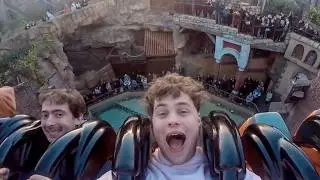 Phantasialand im Winter.