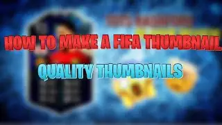 HOW TO MAKE A FIFA THUMBNAIL ON IPHONE OR ANDROID! 😱😱😱😱