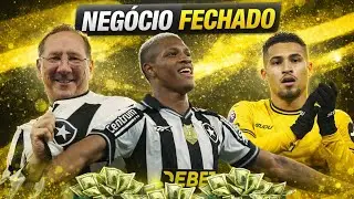 💣 ACORDO FECHADO! Botafogo Vai ANUNCIAR Reforços de PESO com 300 MILHÕES. Notícias do BOTAFOGO HJ