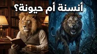 الأنسنة والحيونة في الأدب | Personification & Animalization في 5 دقائق
